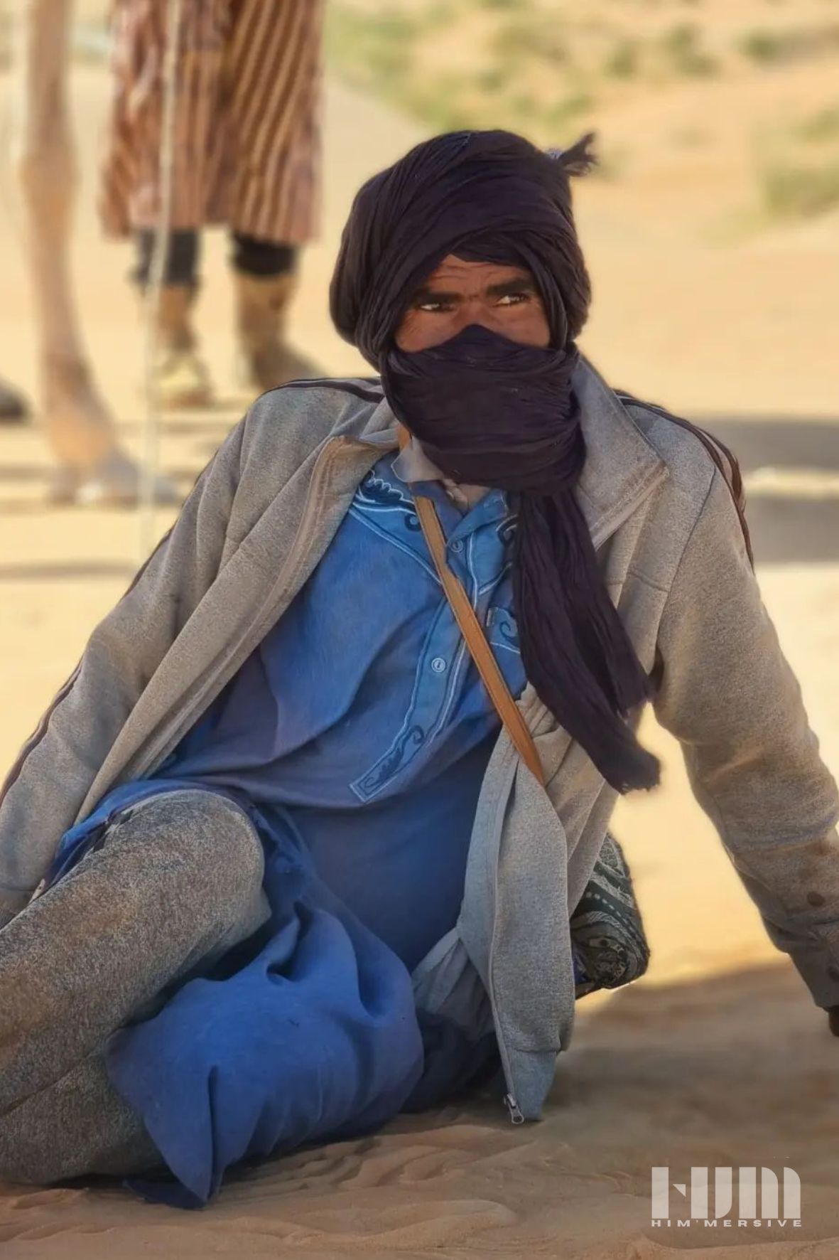 Nomade du désert saharien