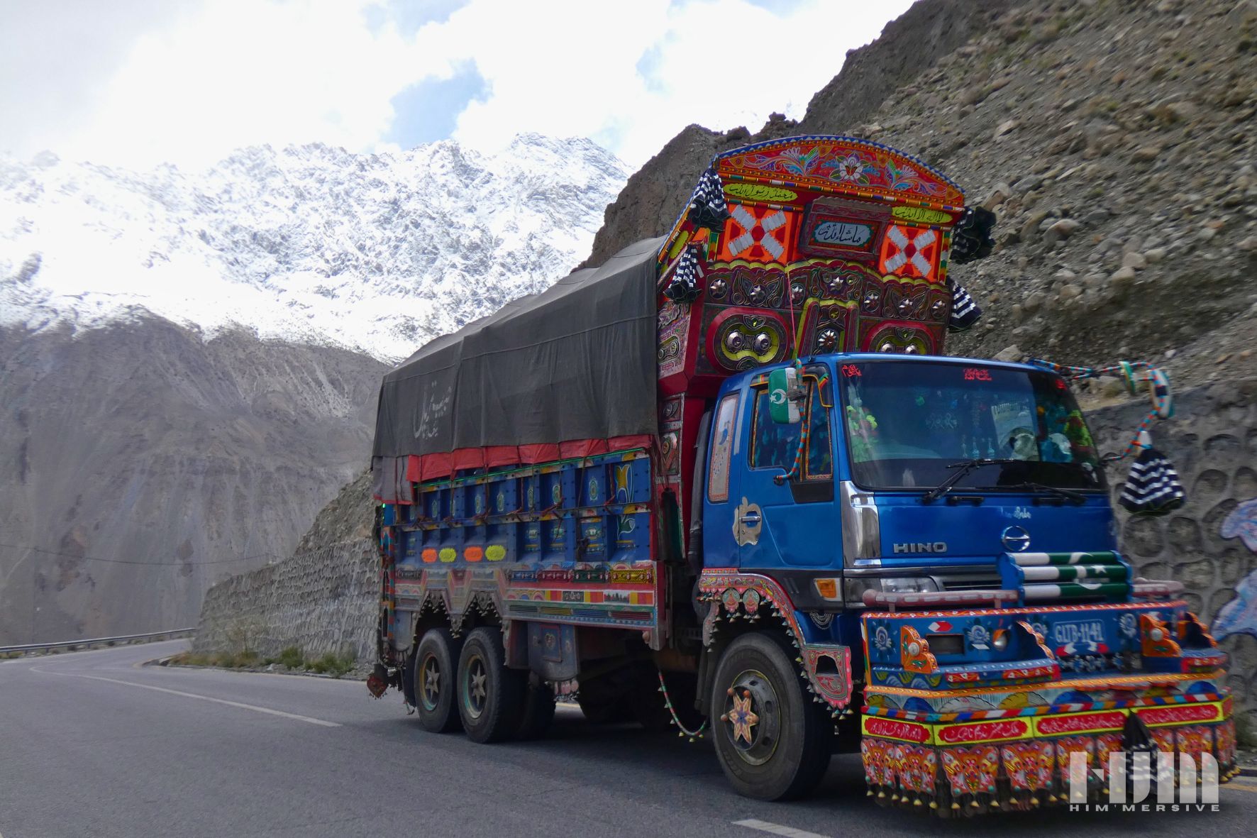 Camions colorés au Pakistan