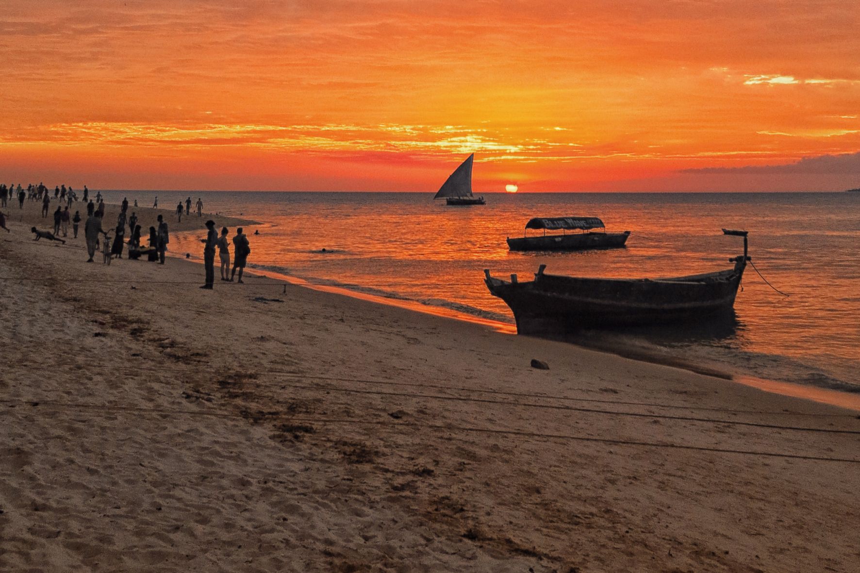Sunset à Zanzibar