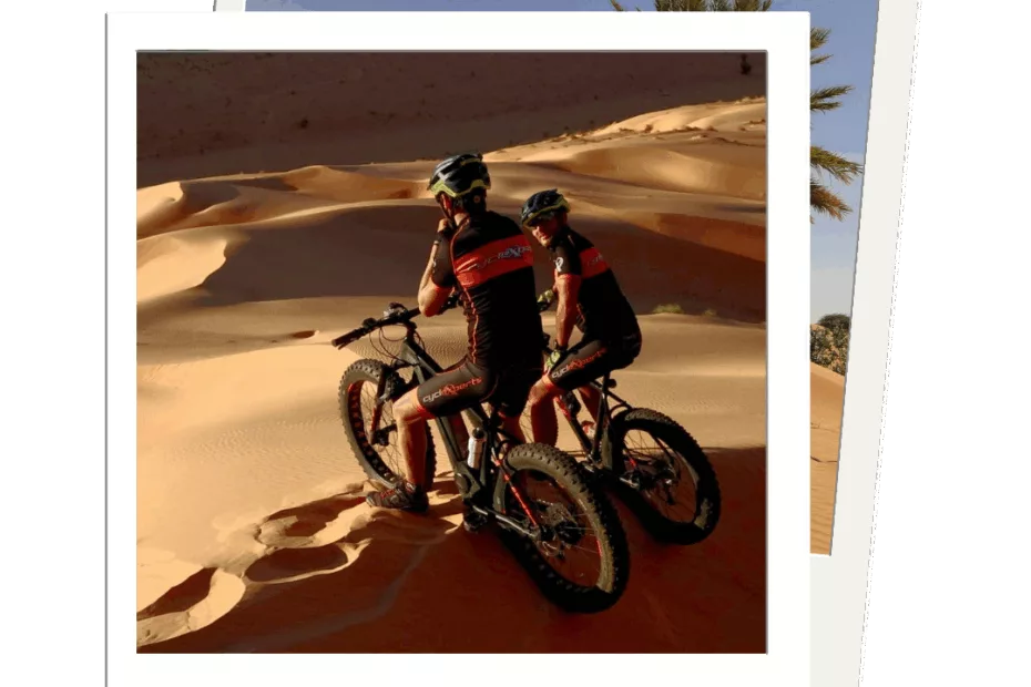 Organisation voyage sur mesure raid vtt en mauritanie avec guide local francophone séjour aventure authentique dans le désert de la mauritanie dans le sahara dans les dunes